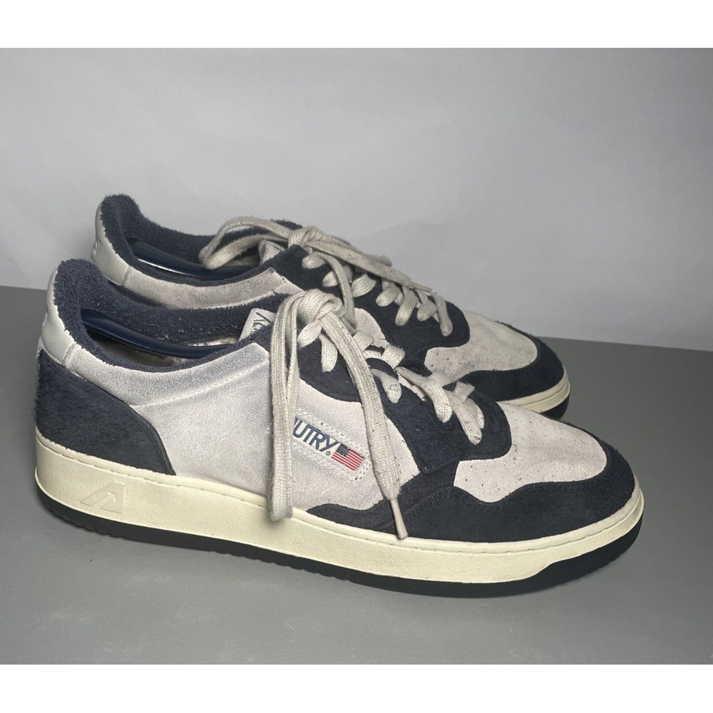 AUTRY MEDALIST LOW SNEAKERS SUEDE LEATHER‎ SIZE 47 /US 14